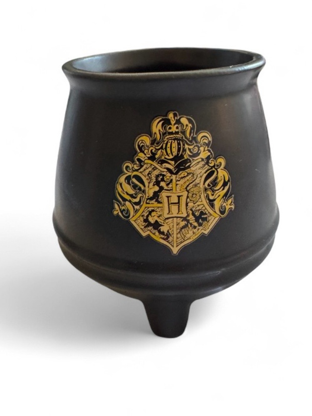 Zak Designs Harry Potter 3D Cauldron Mug with Gold Hogwarts Crest (11 oz)